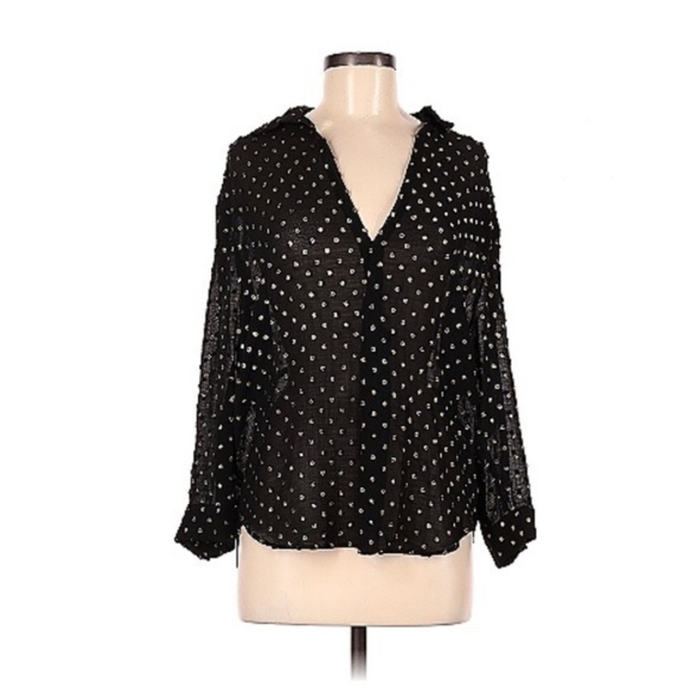 Zara Size M Long Sleeve Blouse